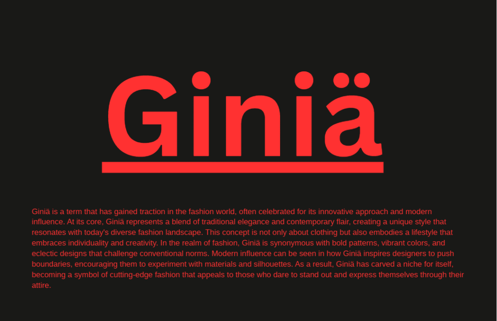 Giniä