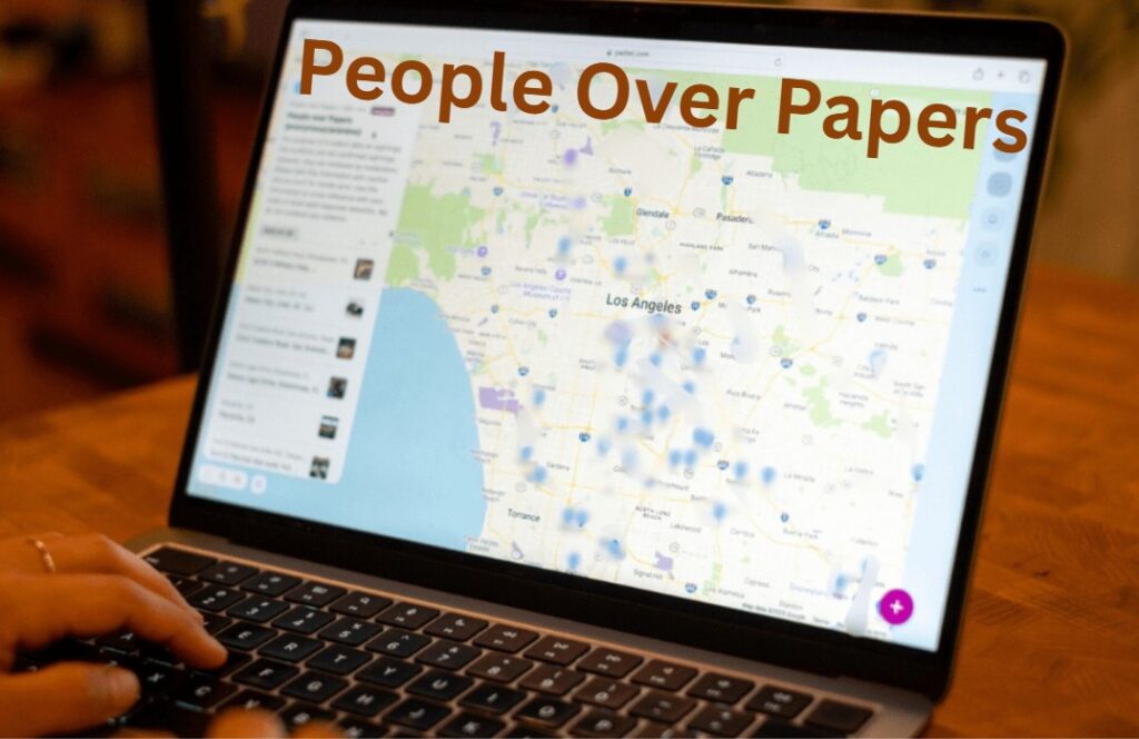 People Over Papers Anonymous Map Aiding Immigrant Safety People Over Papers